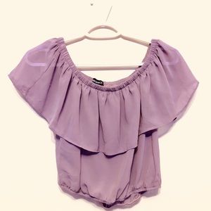 Off shoulder top